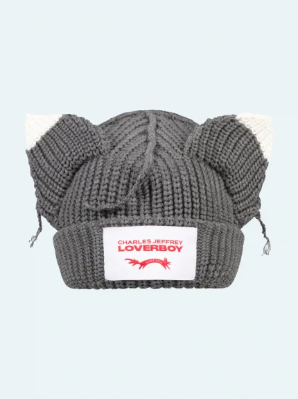 CHUNKY EARS BEANIE in RACCOON
