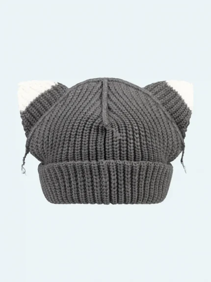 CHUNKY EARS BEANIE in RACCOON