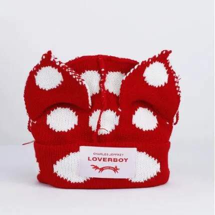 Charles Jeffrey LoverBoy Cute Cat Ear Beanie